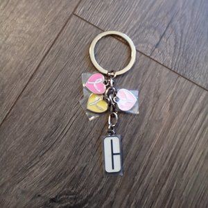 NWOT Clinique  Breast Cancer Awareness key chain